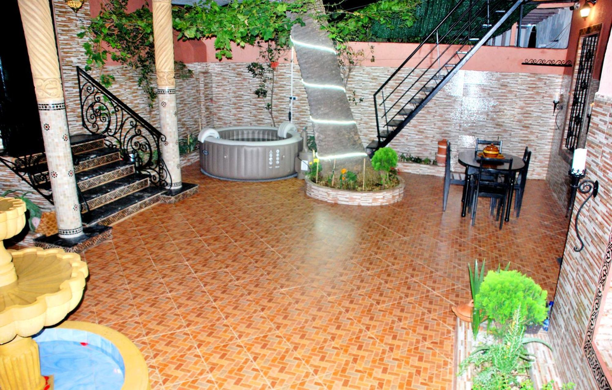 Dar Lghzal Special Offer In Rabat Winner Of Guest Experience 2025 Awards Traditional Sahrawi And Berber Privative Villa With Swimming Pool Jacuzzi Sea View And On Site Restaurant Ideal For Family And Groups In Rabat'S Center No Car Required エクステリア 写真