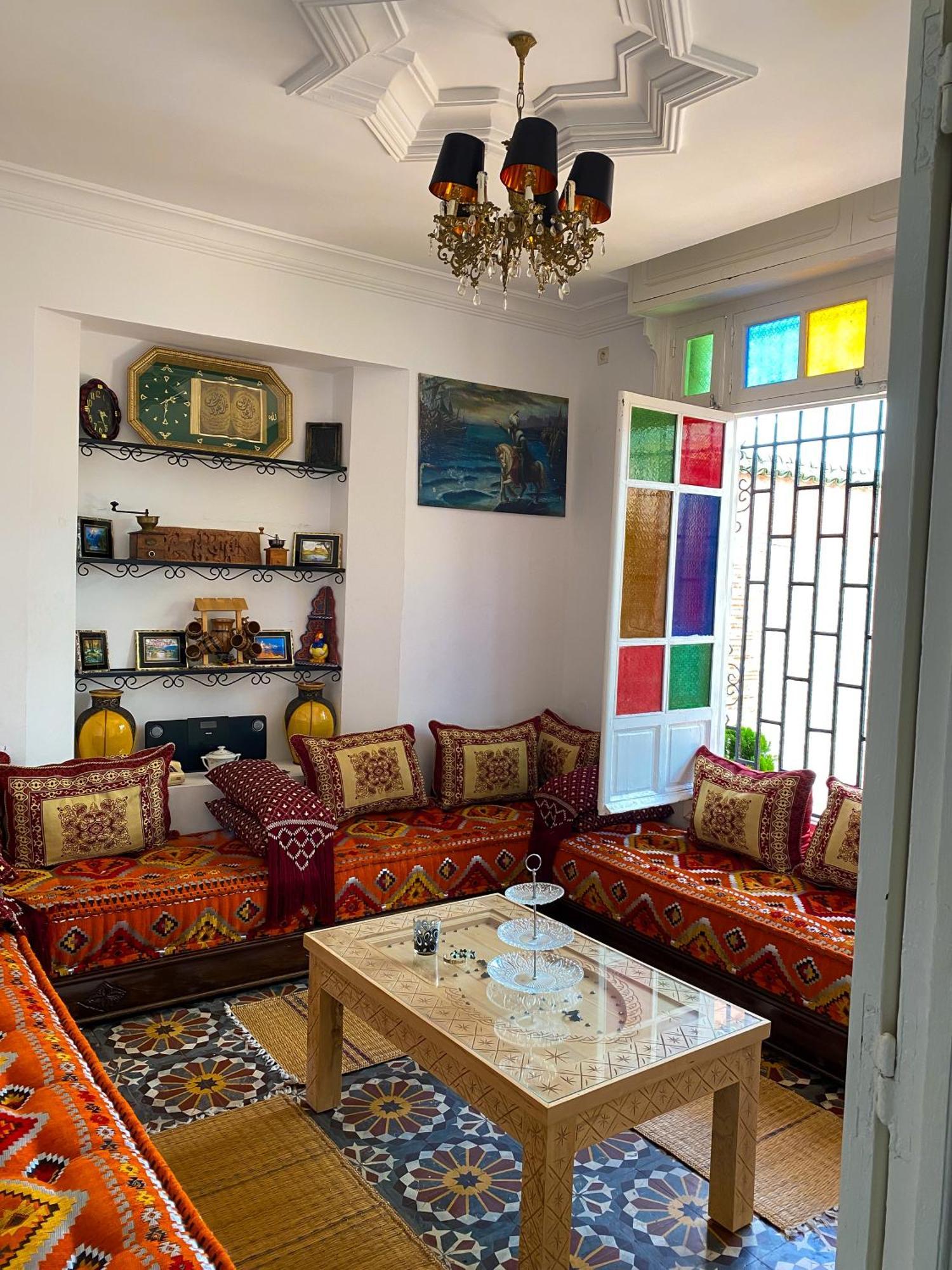 Dar Lghzal Special Offer In Rabat Winner Of Guest Experience 2025 Awards Traditional Sahrawi And Berber Privative Villa With Swimming Pool Jacuzzi Sea View And On Site Restaurant Ideal For Family And Groups In Rabat'S Center No Car Required エクステリア 写真