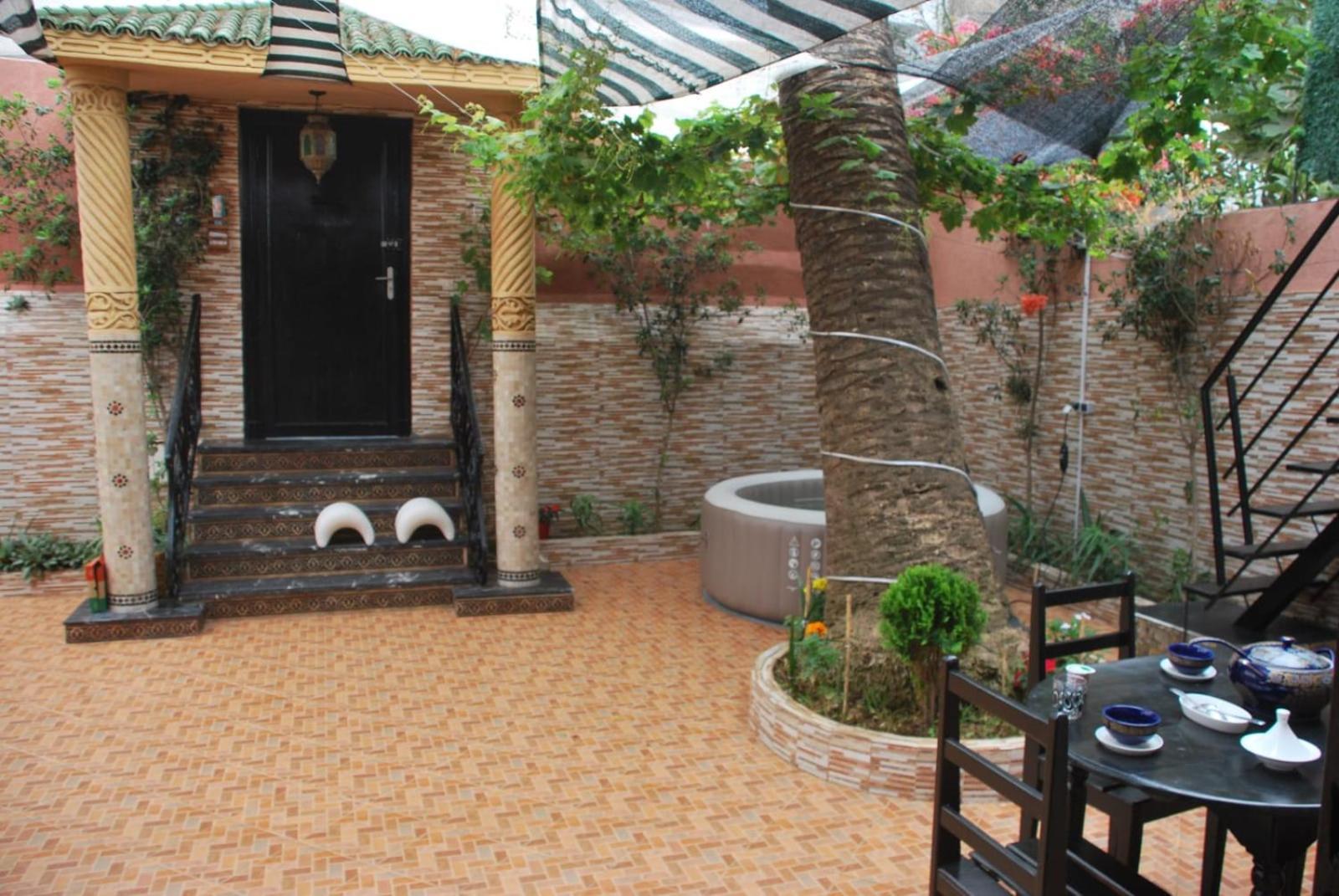 Dar Lghzal Special Offer In Rabat Winner Of Guest Experience 2025 Awards Traditional Sahrawi And Berber Privative Villa With Swimming Pool Jacuzzi Sea View And On Site Restaurant Ideal For Family And Groups In Rabat'S Center No Car Required エクステリア 写真